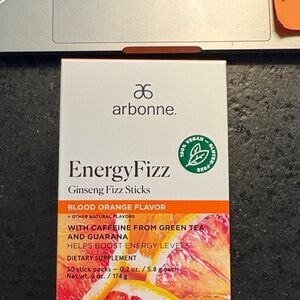 Arbonne EnergyFizz Blood Orange Flavor Sticks